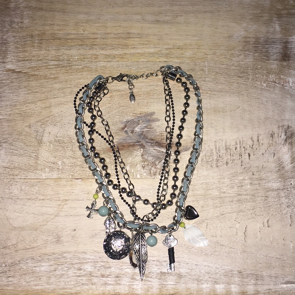 GUESS statement necklace